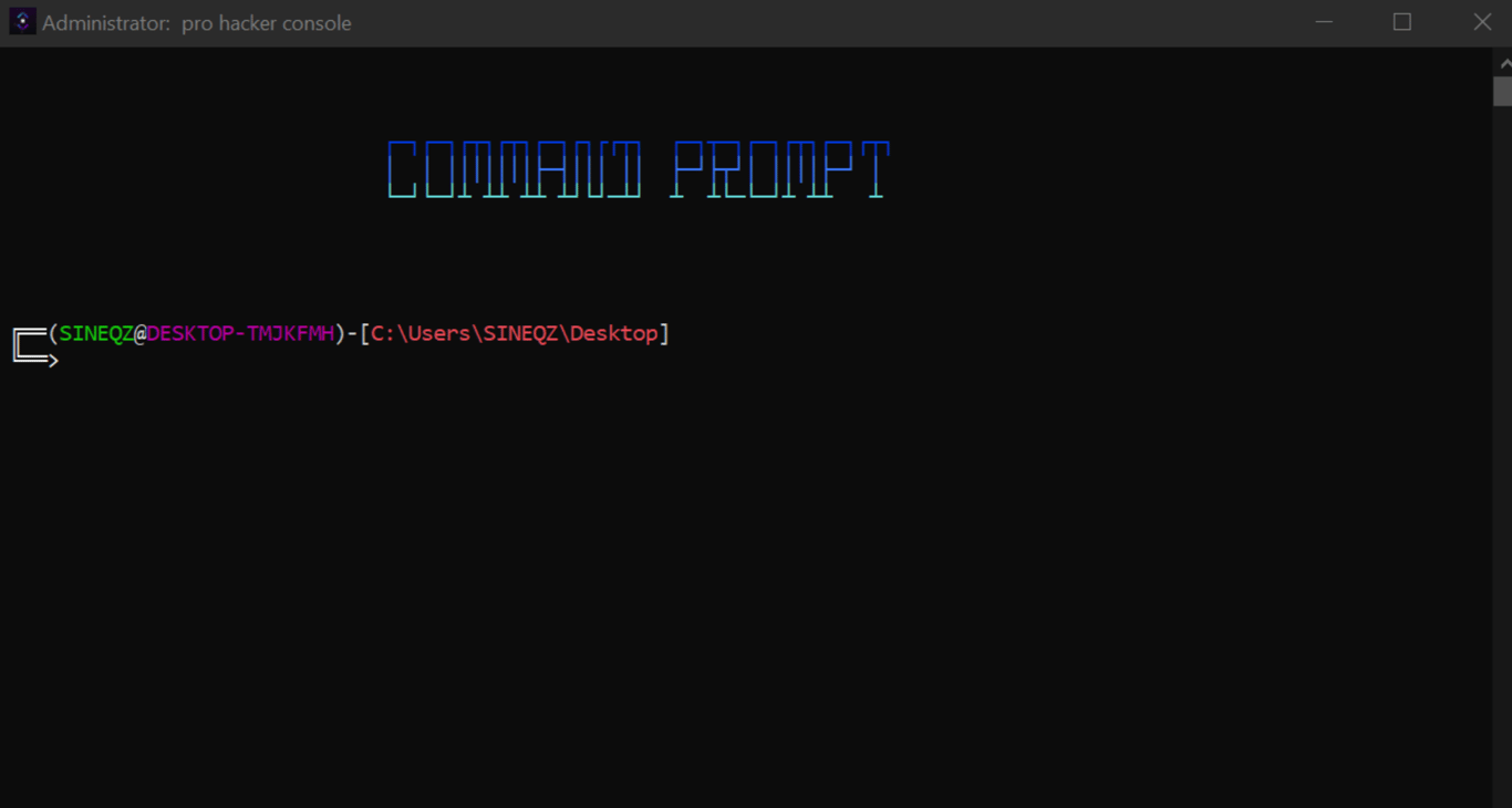🌟 Verbesserte CMD – Nur für Windows! 🌟 [Source Code]