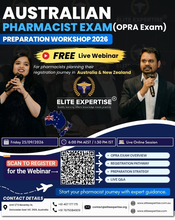 australian intern written exam preparation workshop