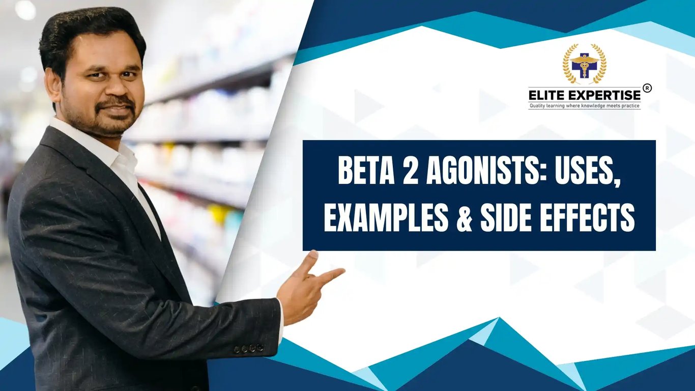 Beta 2 Agonists: Uses, Examples & Side Effects | Elite Expertise