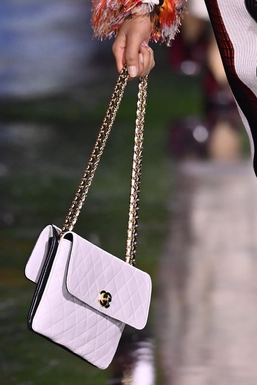 Sac Chanel blanc matelassé – Location sac Chanel iconique chez Welpop 