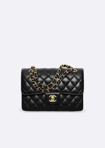 Tasche mieten Chanel Timeless Schwarz & Gold