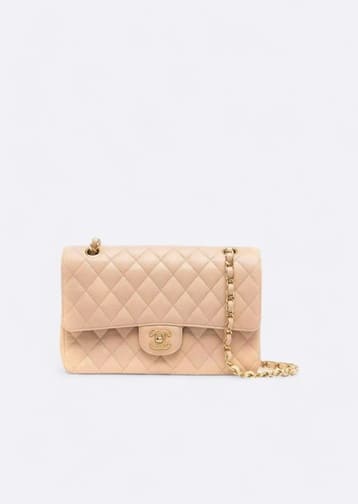 Tasche mieten Chanel Timeless Beige & Gold