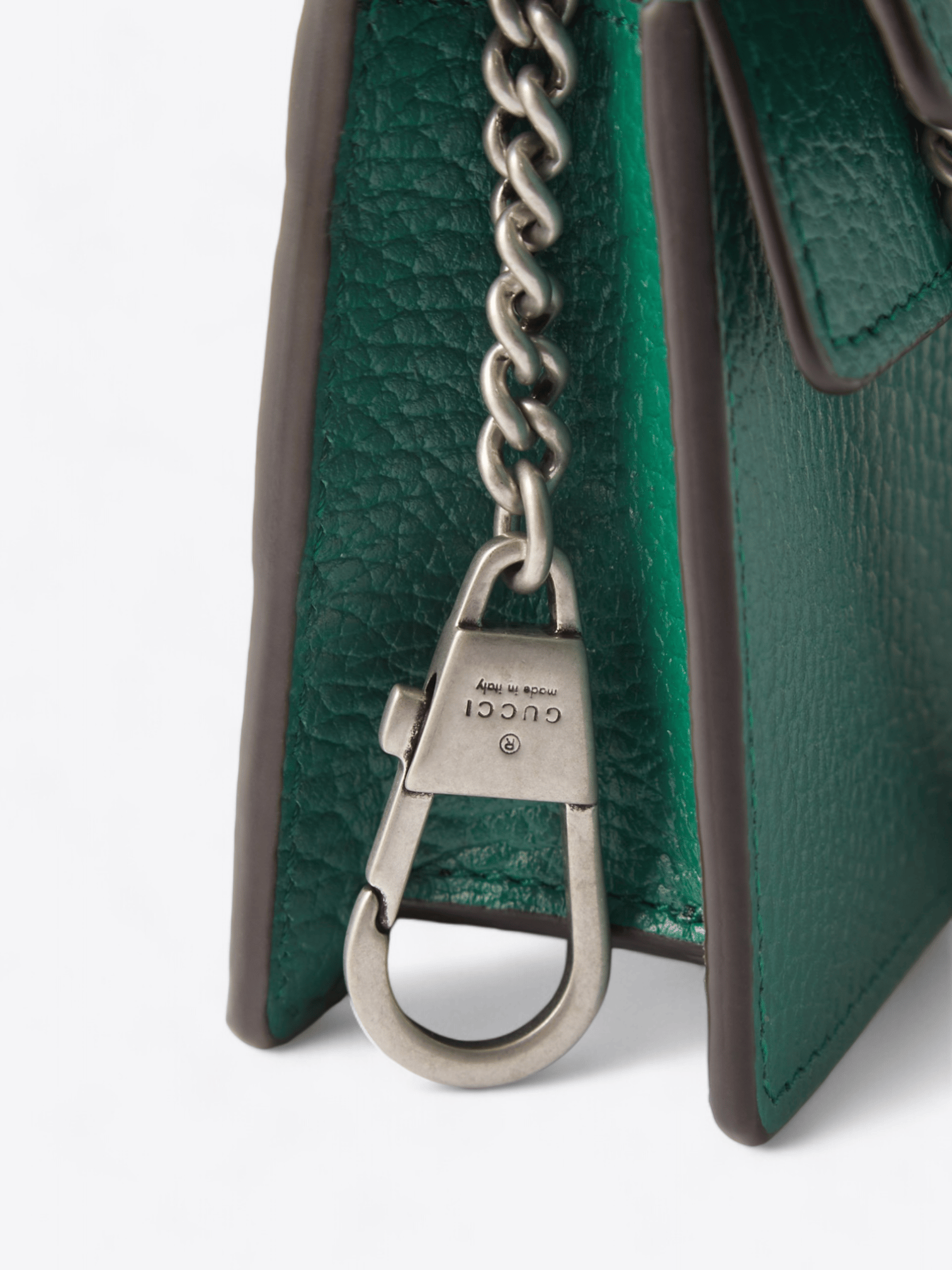 Location sac soirée Gucci Dionysus vert chez welPop