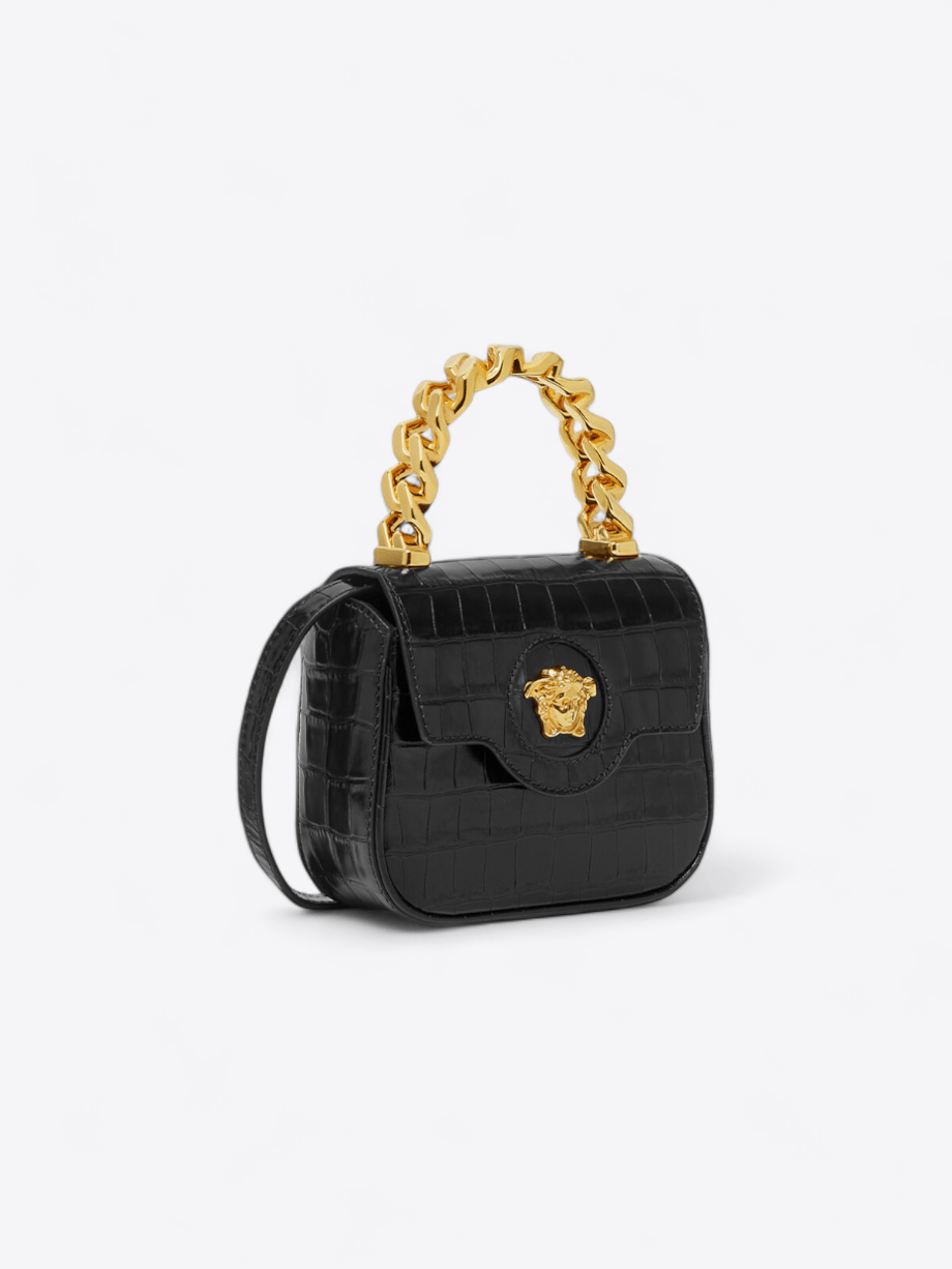 Versace La Medusa Handtasche schwarz, Abendveranstaltung mieten, welPop