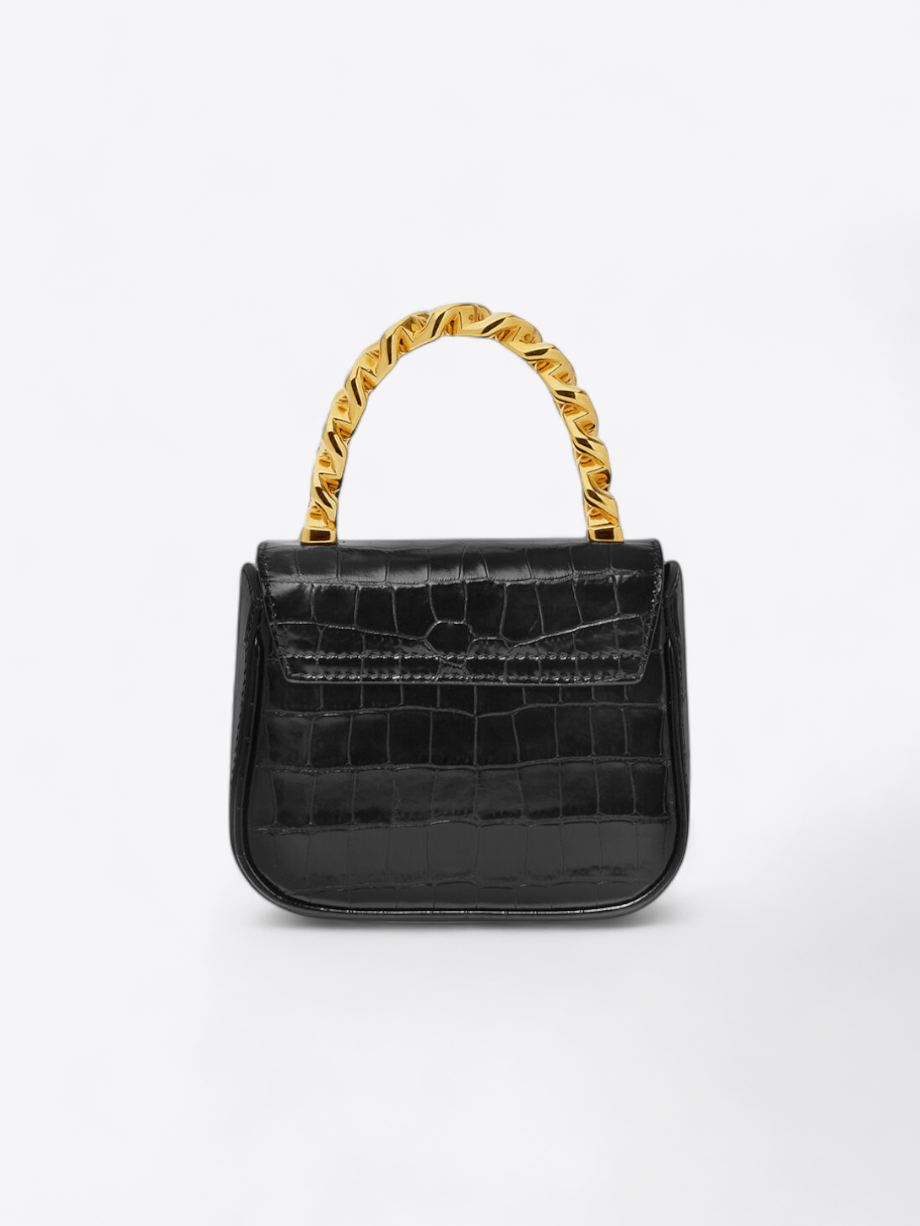 Location Sac Versace Effet Croco La Medusa À 28€ Jour
