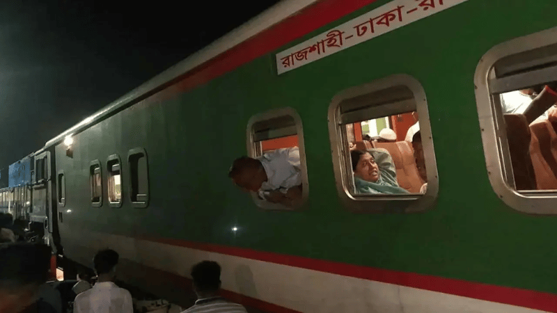 Student injuries in fall from running train