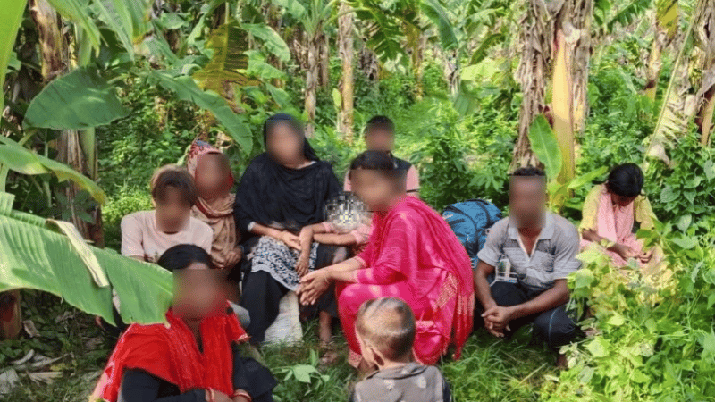 BGB detains 10, including women and children, for alleged illegal border crossing in Darshana