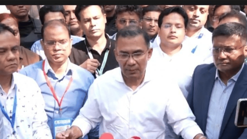 Tarique Rahman urges for quick announcement of election results
