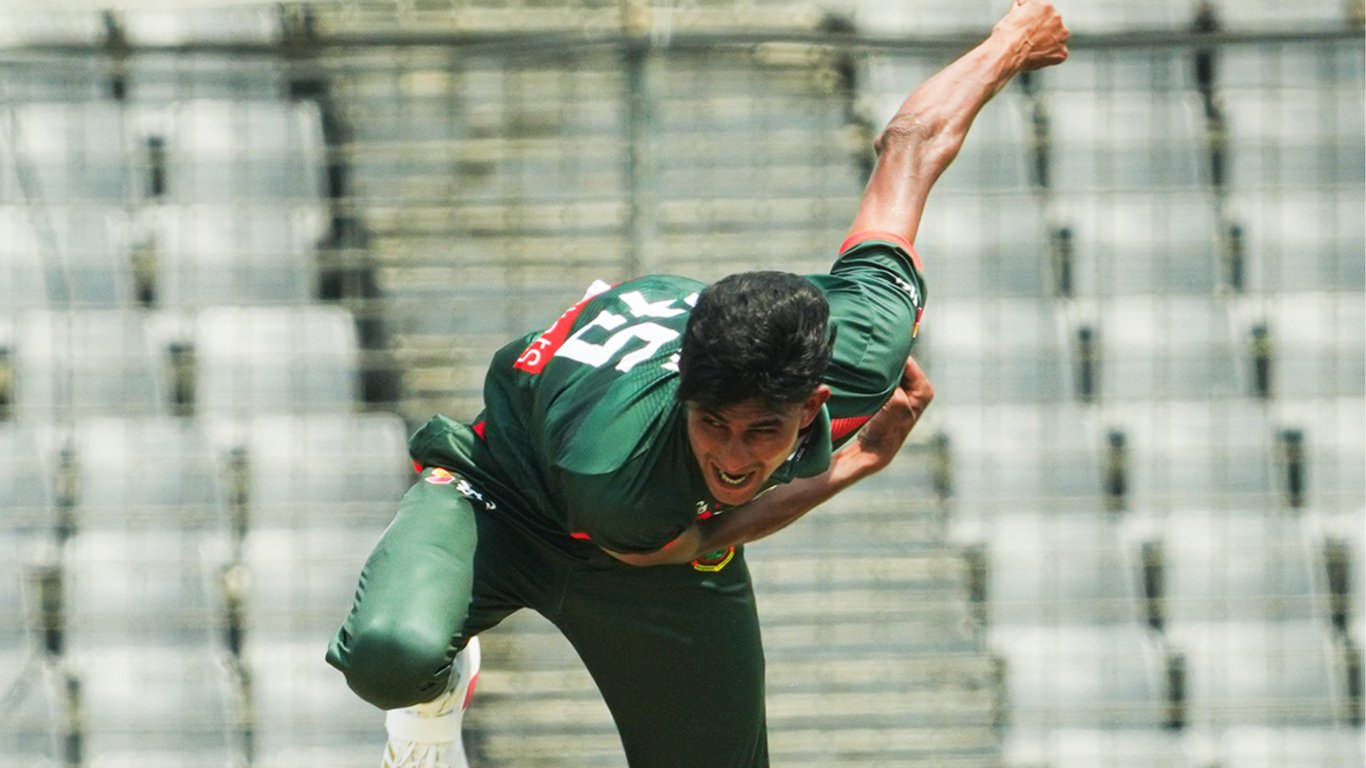 Nahid Rana named ICC Player of the Month