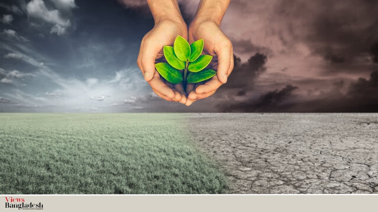 To survive, we must combat environmental desertification