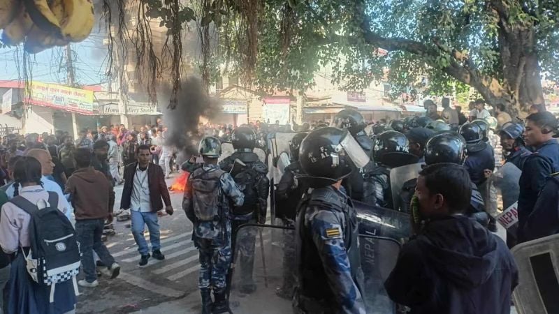 Nepal enforces curfew as new wave of ‘Gen-Z’ protests erupts