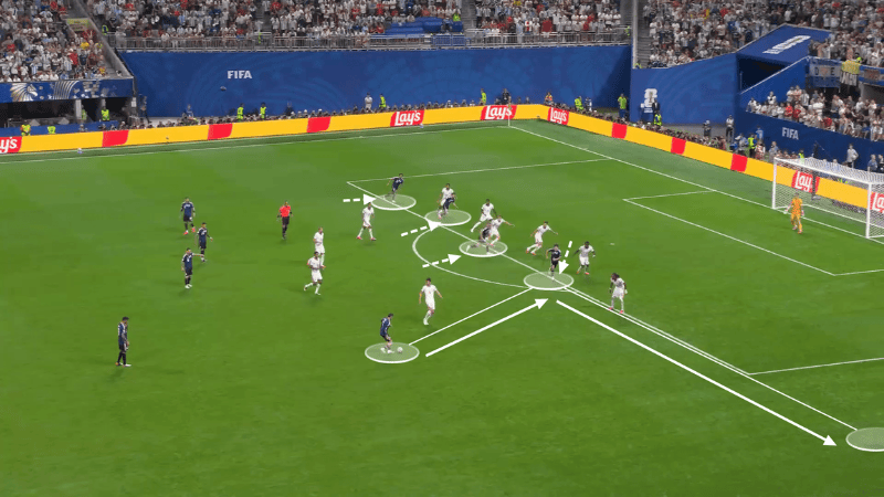 Did England down on luck by being overly defensive after the goal?