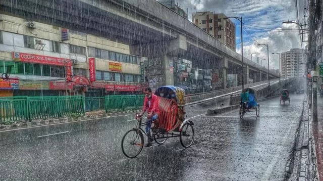 Rain, thunderstorms likely in Dhaka today