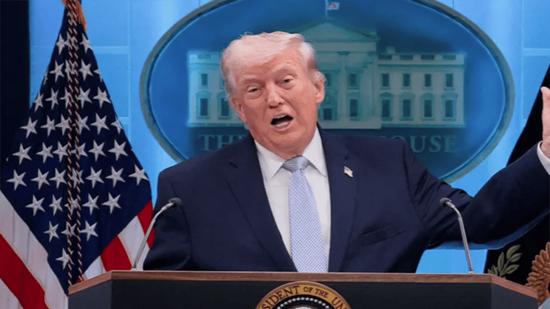 Trump announces 'blockade' of shipping in Strait of Hormuz