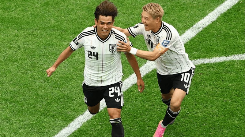 Japan stun Brazil with disciplined display to lead at halftime