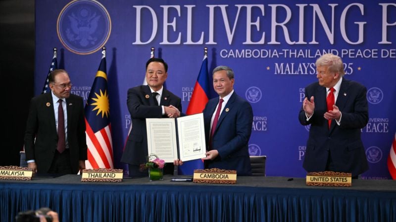 Thailand, Cambodia sign ceasefire agreement