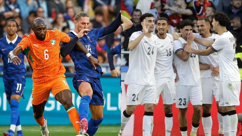 Ivory Coast stun France, Iraq hold Spain in Pre-World Cup friendlies