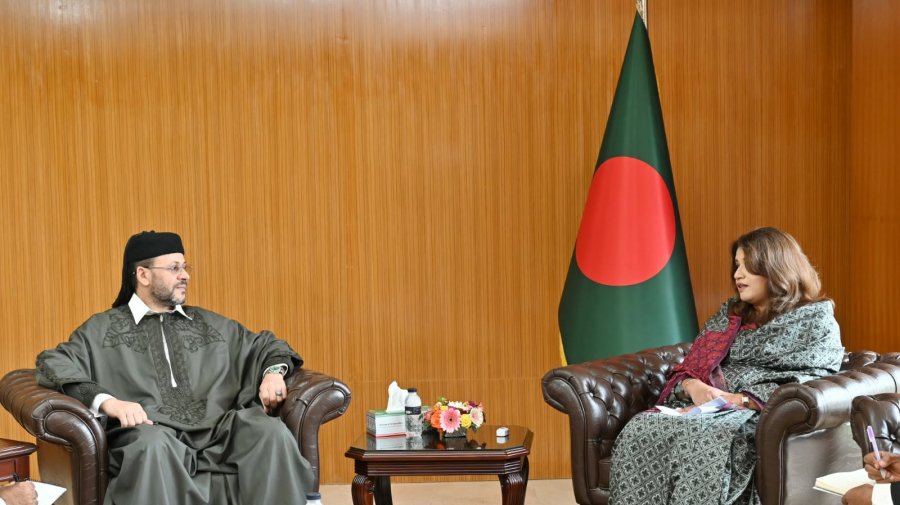 State Minister meets Libyan Ambassador