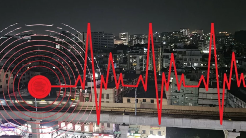 Another earthquake shakes Dhaka