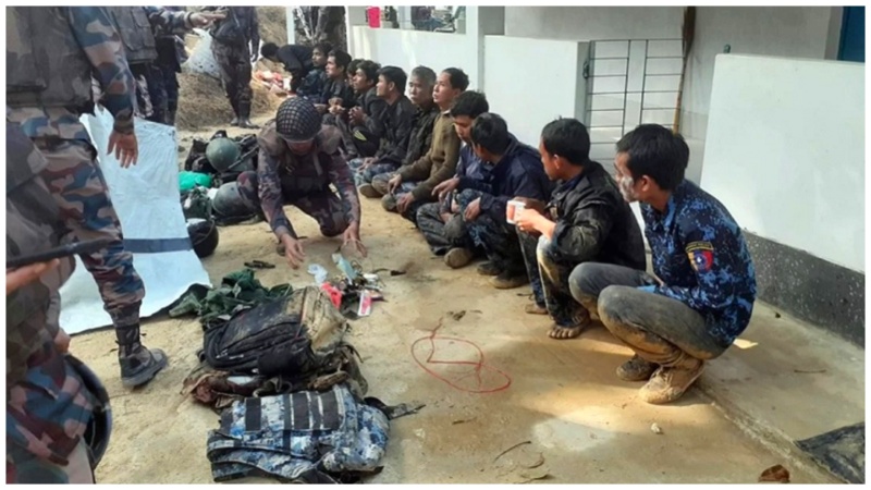 95 members of Myanmar Army, BGP take shelter in Bangladesh