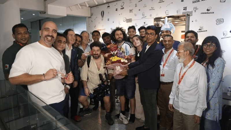 Argentine delegation to watch Messi's game at DU
