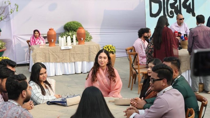 Zaima Rahman hosts ‘Tea Talk’ with young voters in Dhaka