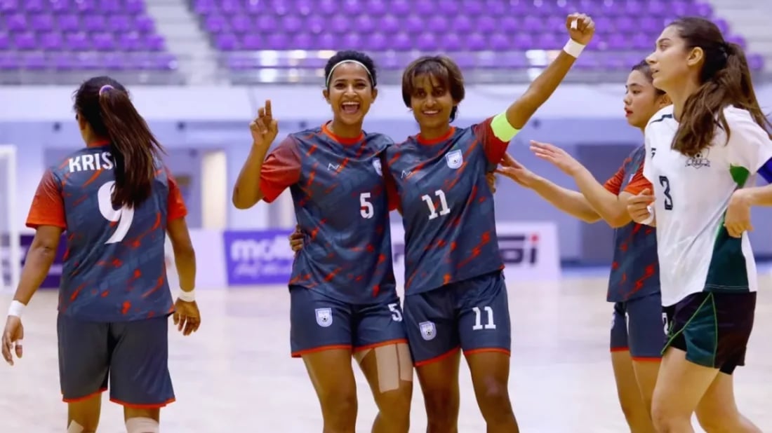 Bangladesh make history with emphatic win over Maldives in SAFF women’s futsal