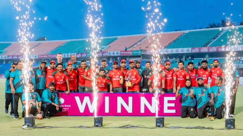 Bangladesh wrap up series against Ireland with 8-wicket victory