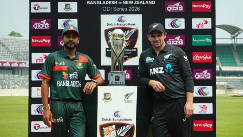Bangladesh sent to bowl first in 1st ODI against New Zealand