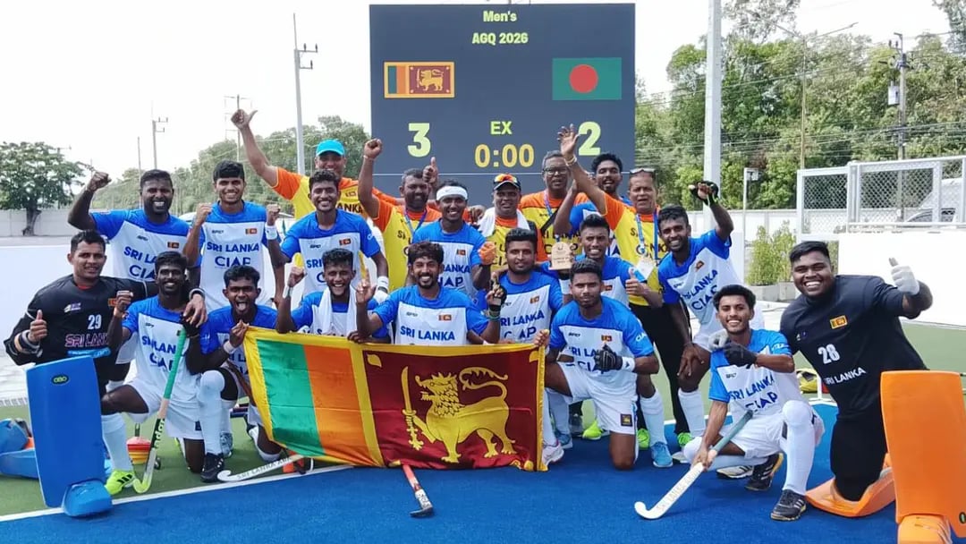 Men's hockey team suffers first defeat to Sri Lanka in 20 years