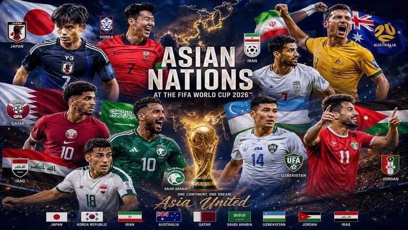 Asia no longer just making up numbers at World Cup