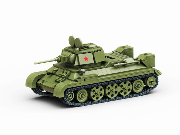 Soviet T34/76 tank Mod 1942 version 2