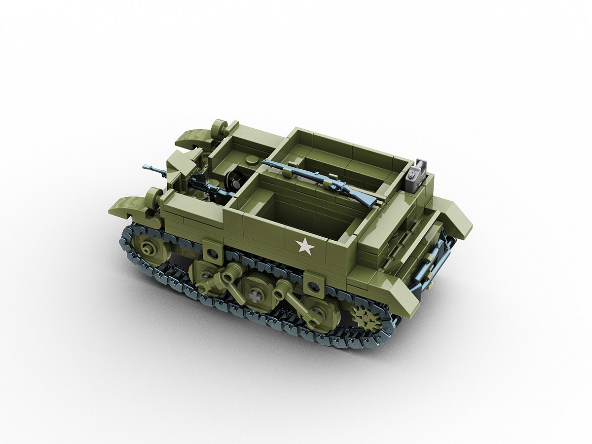 Bren Gun Carrier Dinky Toys – Fabriqué En Angleterre – Modèle 2462 – Occasion