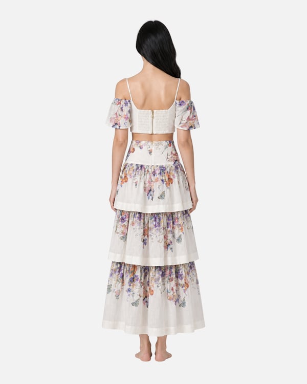Vera Tiered Midi Dress 2