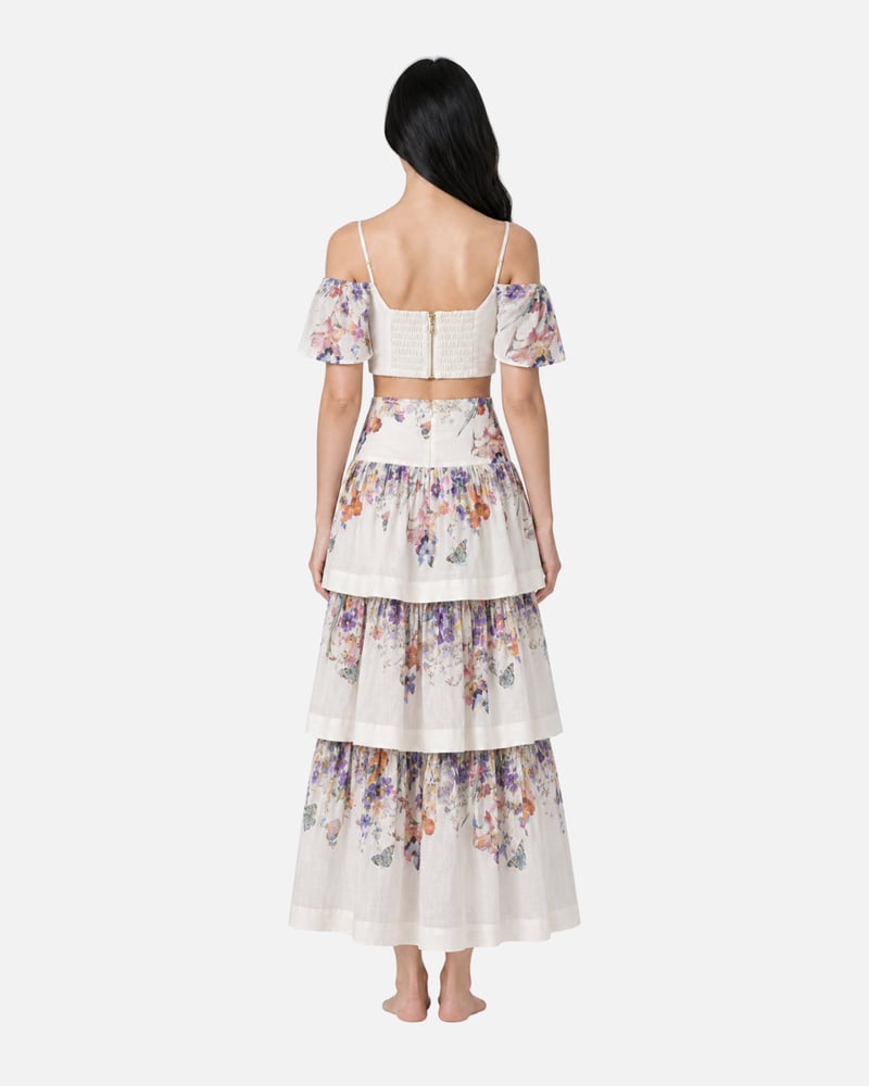 Vera Tiered Midi Dress 2