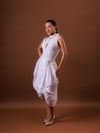 White Tie-Waist Jumpsuit 1