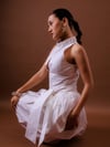 White Tie-Waist Jumpsuit 3