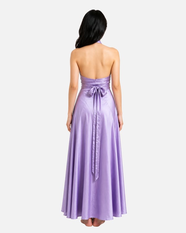 Lilac Halter Maxi 2