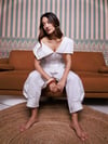 White Sailor Co-ord Set 3