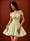 Pistachio Mini Dress 1