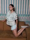Mist Ruffle Shirt Set 1