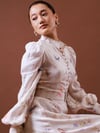 Rosewater Printed Midi 5