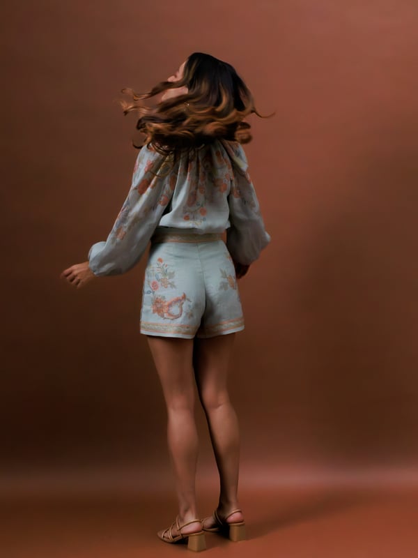Celadon Printed Co-ord Set 2