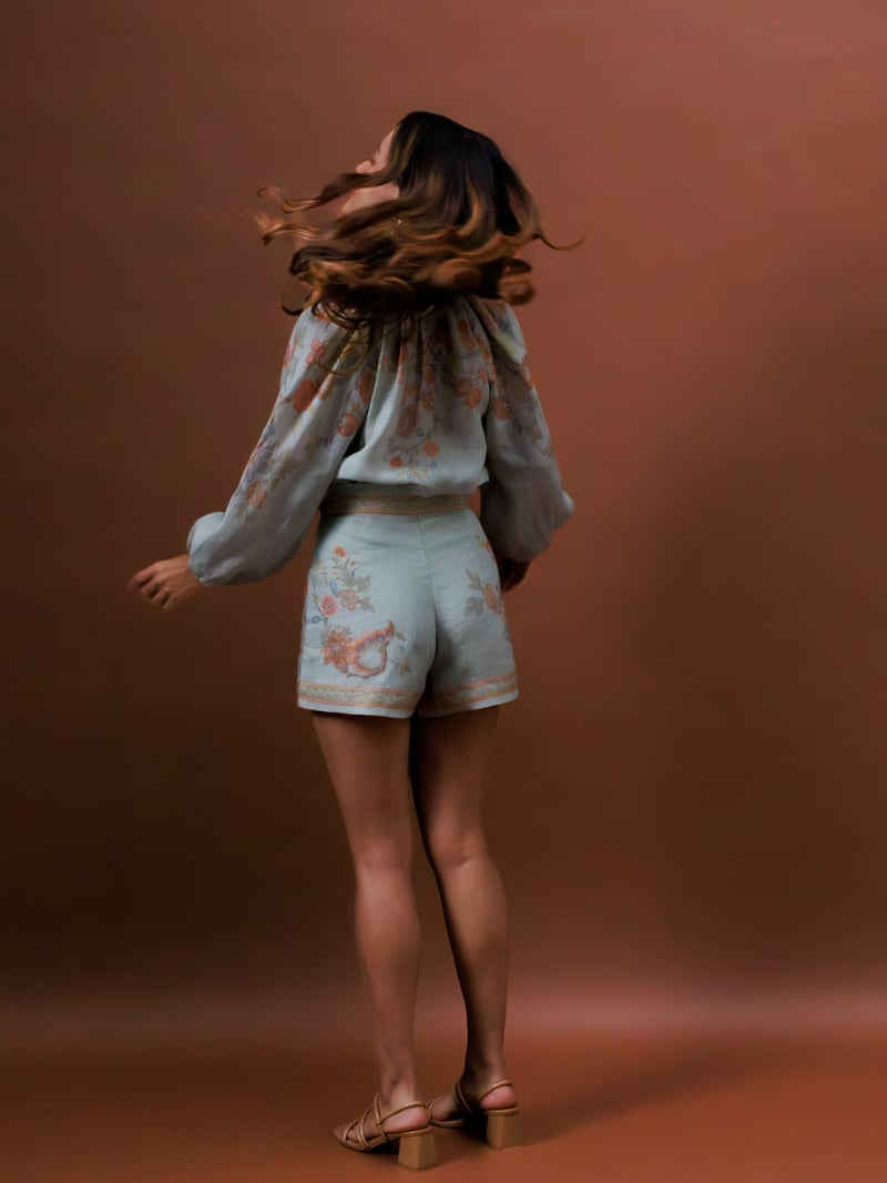 Celadon Printed Co-ord Set 2