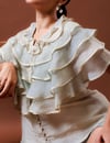 Mist Ruffle Shirt Set 4
