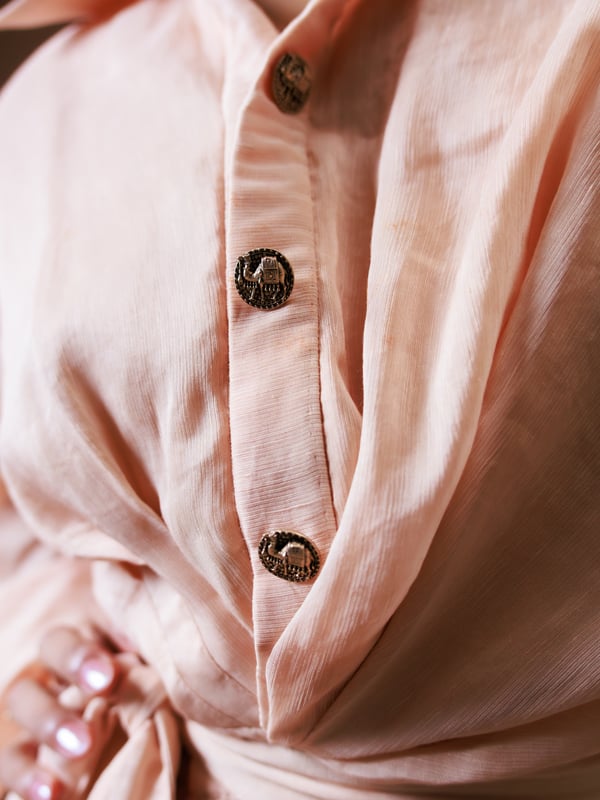Rosewater Tie-Waist Mini 3
