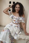 Vera Tiered Midi Dress 3
