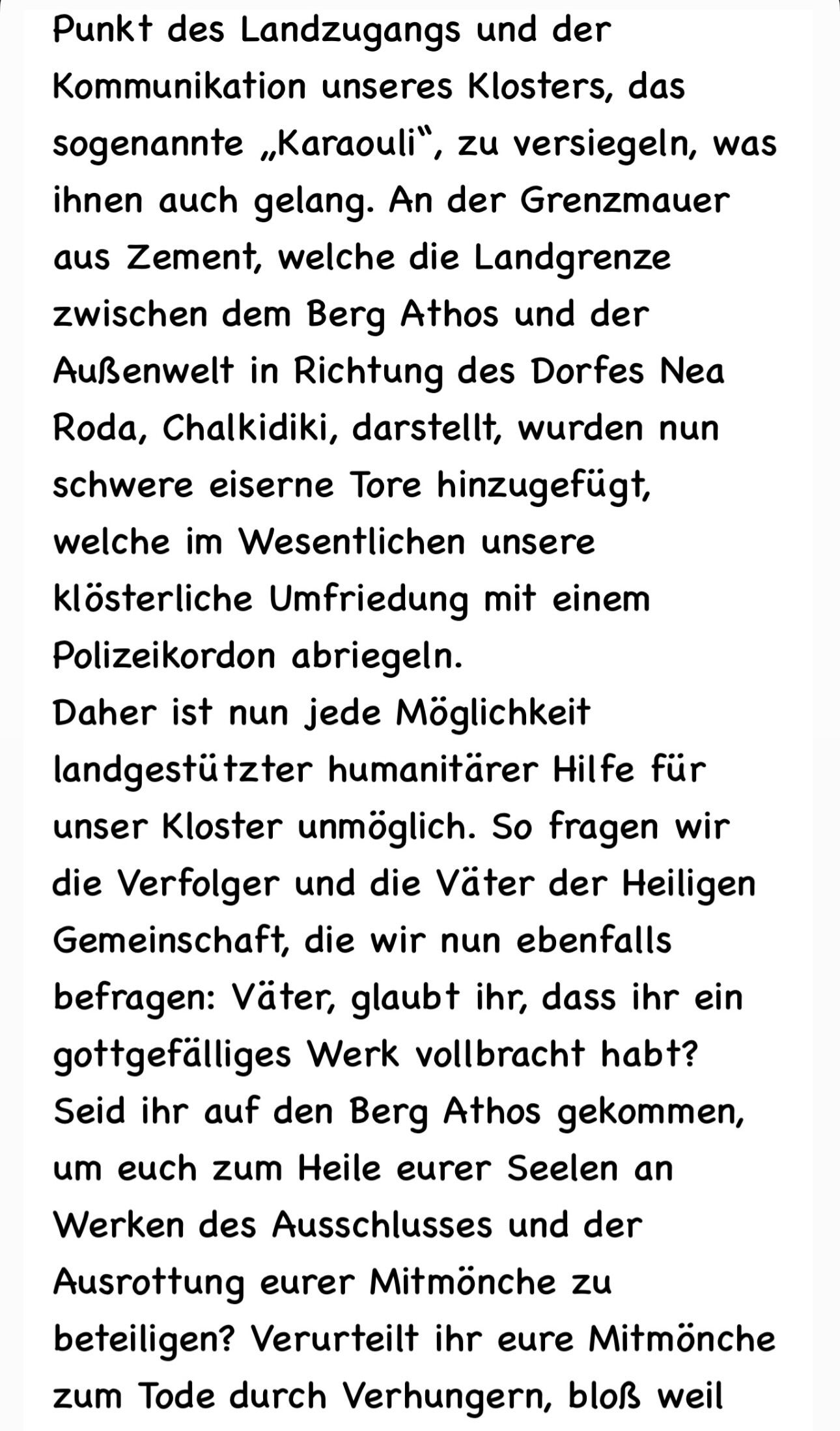 Brief Seite III