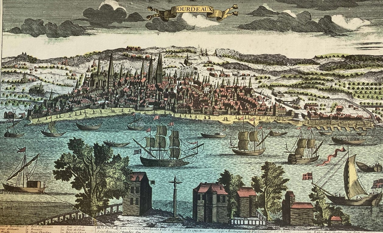 Explore the history of Bordeaux wine, from Roman trade routes to global dominance, shaped by rivers, commerce, and classification.