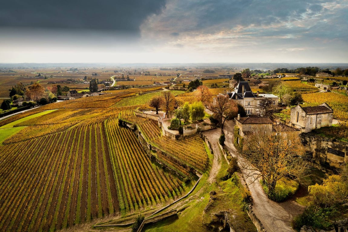 Château Ausone is one of the most legendary names in Bordeaux, admired for its history, small size, and extraordinary wines.